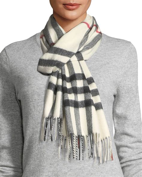 burberry scarf price white|Burberry b 135 cashmere scarf.